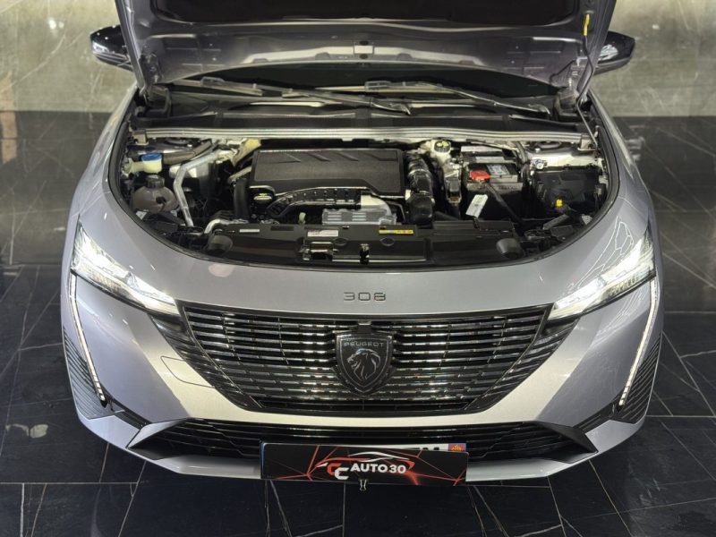 PEUGEOT 308 - 3 1.2 PURETECH 130CH S&S ALLURE EAT8 2024 TTC