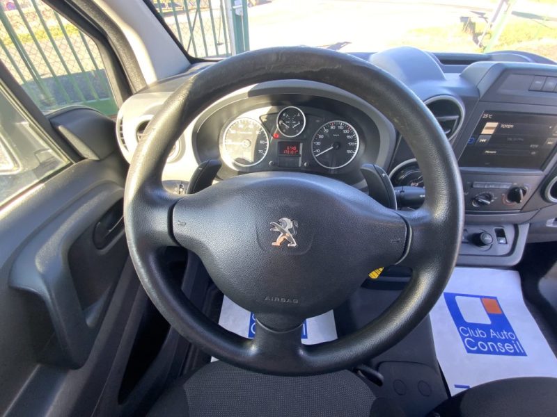 PEUGEOT PARTNER 1.6 BLUEHDI 100 CV ACTIVE 2017 * CAMÉRA DE RECUL + BOITE AUTOMATIQUE