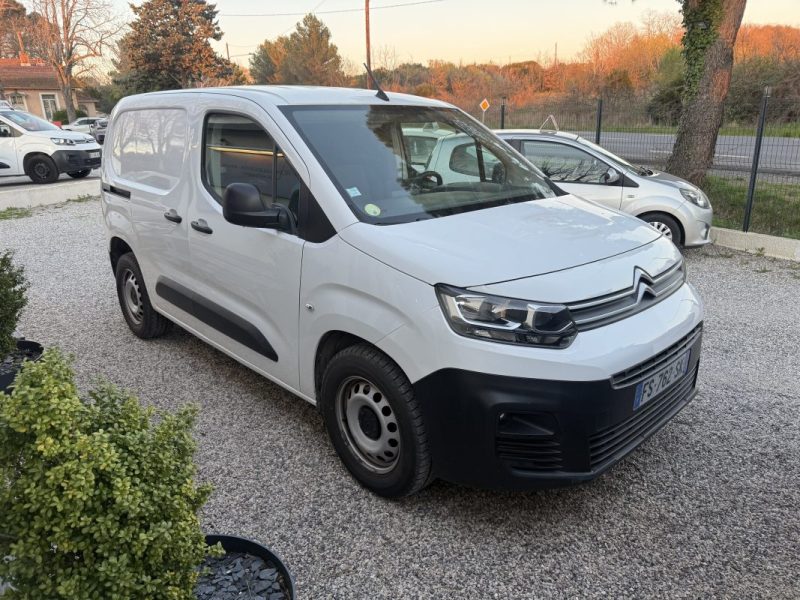 CITROEN BERLINGO M 650KG BLUEHDI 75 S&S CONTROL 3 PLACES CAR PLAY  2020