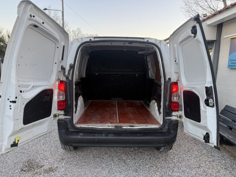 CITROEN BERLINGO M 650KG BLUEHDI 75 S&S CONTROL 3 PLACES CAR PLAY  2020