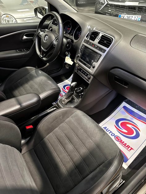 MAGNIFIQUE  VOLKSWAGEN POLO CARAT 1.2 TSI 110CH DSG7 (SUIVI D’ENTRETIEN VW, TOIT OUVRANT)