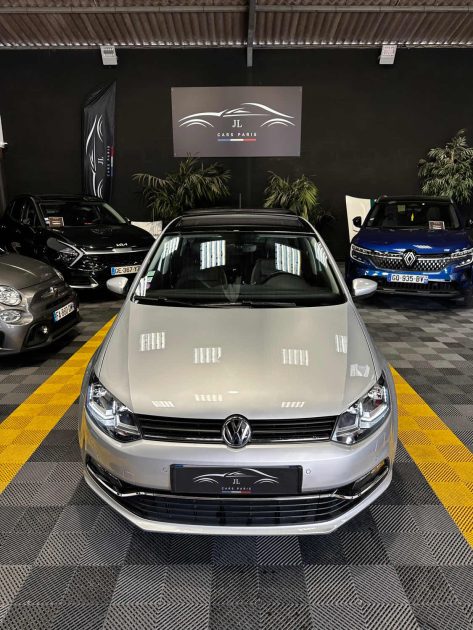 MAGNIFIQUE  VOLKSWAGEN POLO CARAT 1.2 TSI 110CH DSG7 (SUIVI D’ENTRETIEN VW, TOIT OUVRANT)