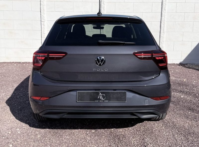 VOLKSWAGEN POLO 1.0 TSI 110ch DSG7 STYLE / SIÈGES CHAUFFANT / CAMÉRA DE RECUL / FEUX IQ LED