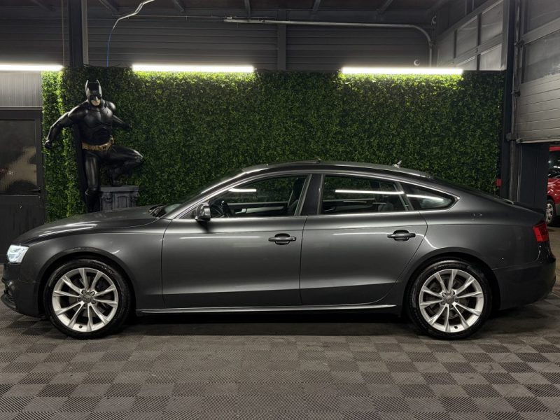AUDI A5 PHASE 2 SPORTBACK S-LINE 2.0 TFSI 211 QUATTRO TOIT OUVRANT INTERIEUR CUIR GPS - Garantie 1an