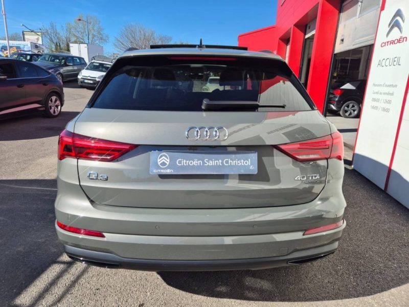 AUDI Q3 40 TDI 190 CH S TRONIC 7 QUATTRO DESIGN LUXE TOIT OUVRANT