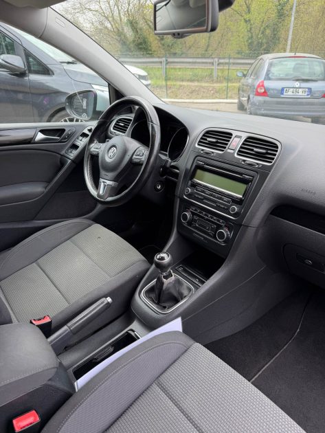Volkswagen Golf 6 1.6 TDI – Distribution neuve, 4 injecteurs neufs – Révisée, Garantie 12 mois