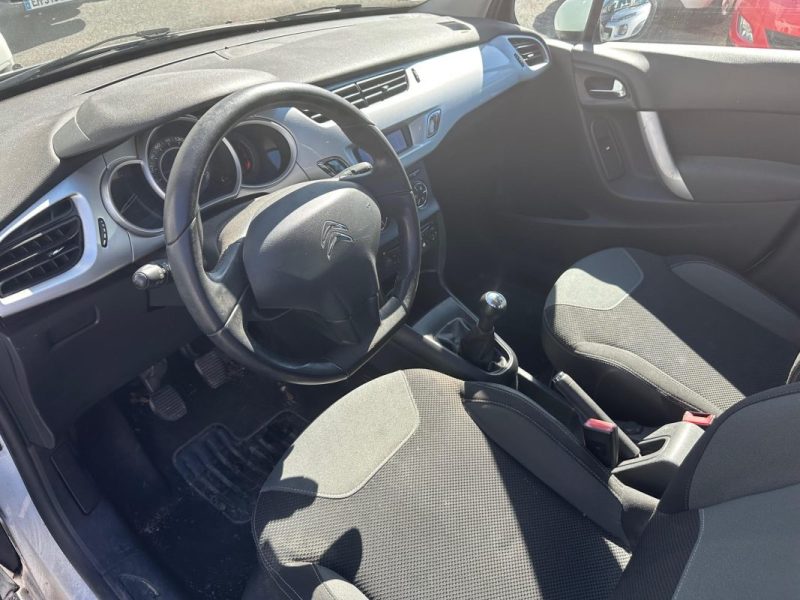 CITROEN C3 1.4 HDI 70CV 2 PLACES SOCIETE GARANTIE