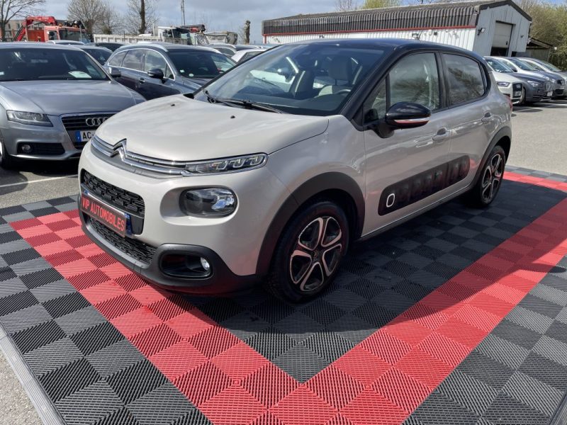 CITROEN C3 1.2 L   110 CV   EAT   GARANTIE 3/12 MOIS 2019
