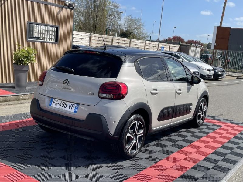 CITROEN C3 1.2 L   110 CV   EAT   GARANTIE 3/12 MOIS 2019