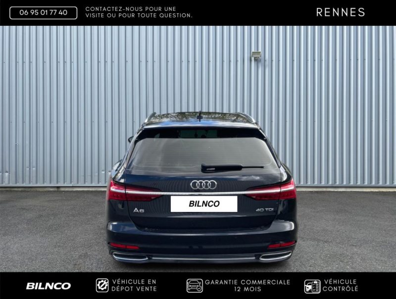 AUDI A6 AVANT AVUS EXTENDED 40 2.0 TDI ORIGINE FRANCE 2018 - Entretien Full AUDI / garantie 12 mois 