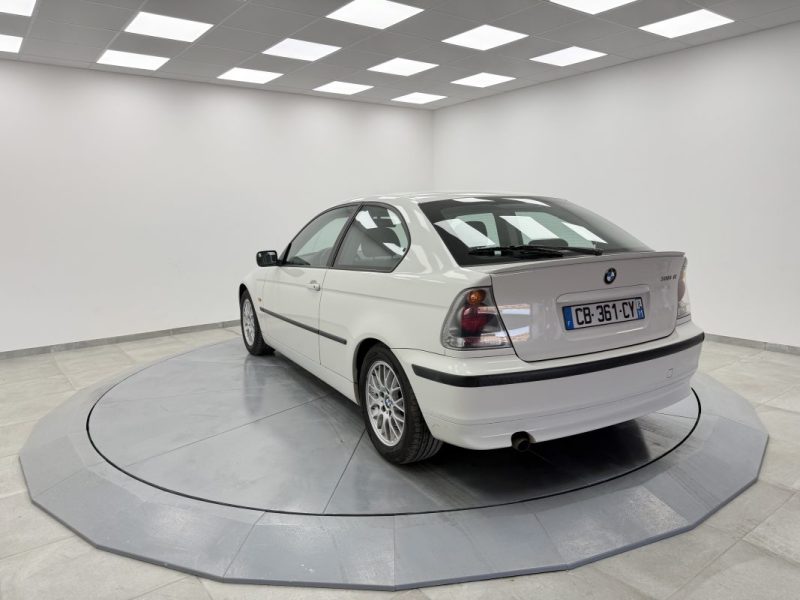 B.M.W. SERIE 3 TI COMPACT 143CV  FAIBLE KILOMETRGAE GARANTIE 6 MOIS