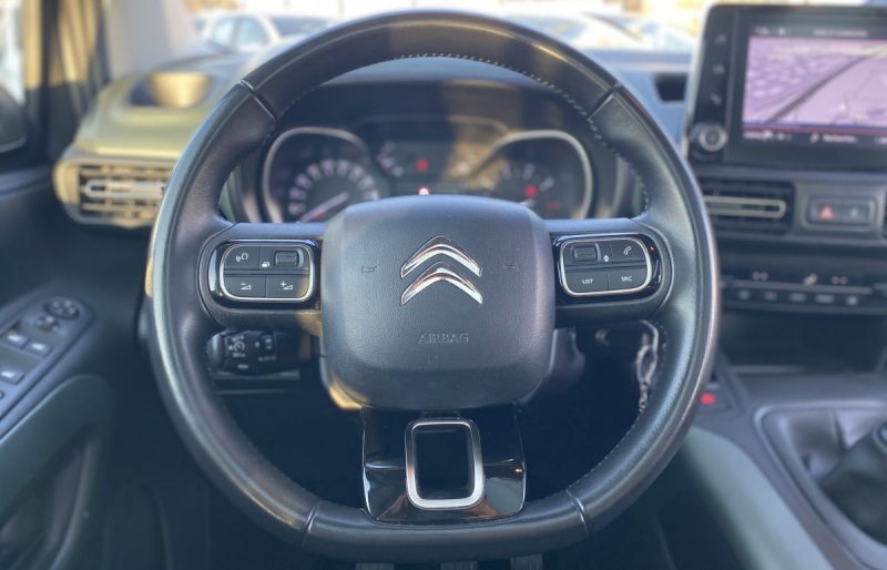 CITROËN BERLINGO TAILLE M 1.5 BLUEHDI 130CH XTR BVM6 - CarPlay - TVA Récupérable - Entretien Citroën