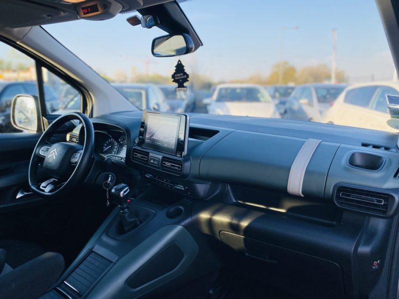 CITROËN BERLINGO TAILLE M 1.5 BLUEHDI 130CH XTR BVM6 - CarPlay - TVA Récupérable - Entretien Citroën