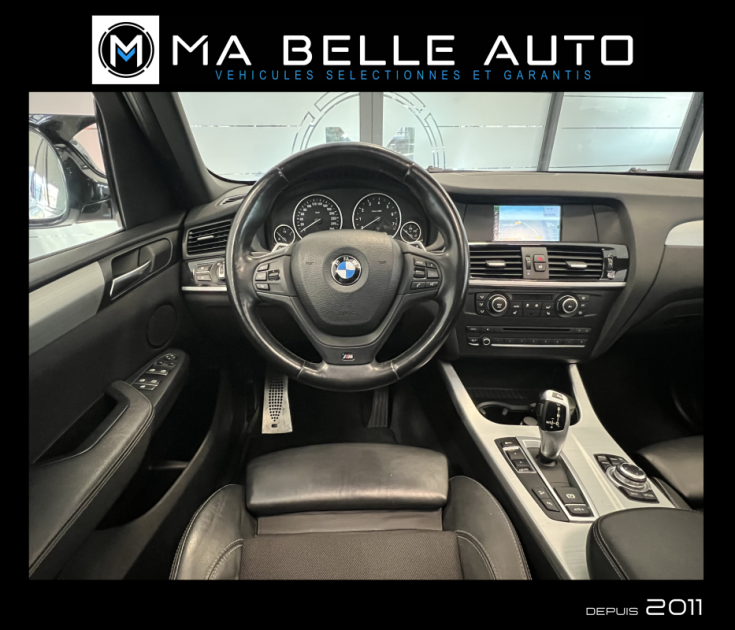 BMW X3 XDRIVE20I 184 M SPORT BVA8 / GPS CAMERA / 268 euros mensuel