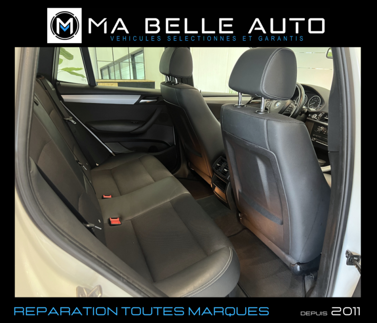 BMW X3 XDRIVE20I 184 M SPORT BVA8 / GPS CAMERA / 268 euros mensuel