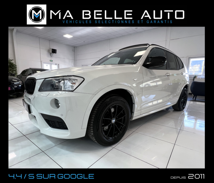 BMW X3 XDRIVE20I 184 M SPORT BVA8 / GPS CAMERA / 268 euros mensuel