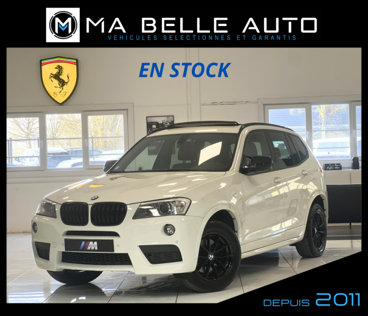 BMW X3 XDRIVE20I 184 M SPORT BVA8 / GPS CAMERA / 268 euros mensuel