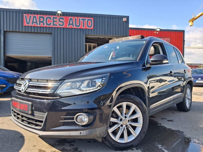 VOLKSWAGEN TIGUAN 2.0 TDI 150 CV SPORTLINE TOIT OUVRANT PANORAMIQUE CUIR  2015