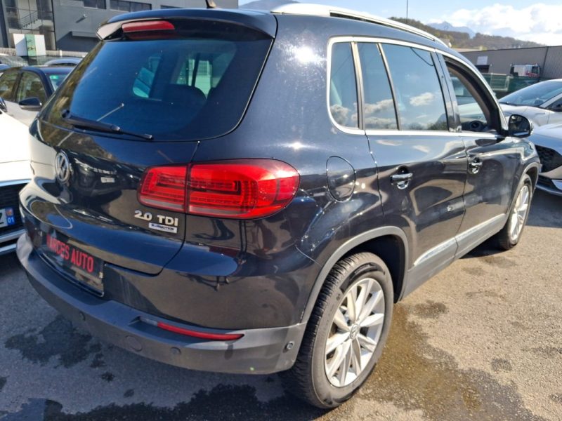 VOLKSWAGEN TIGUAN 2.0 TDI 150 CV SPORTLINE TOIT OUVRANT PANORAMIQUE CUIR  2015