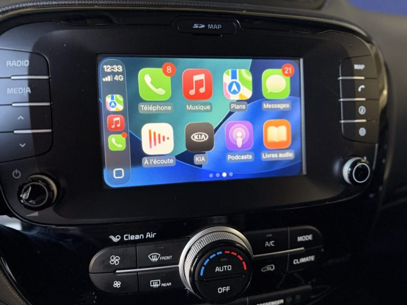 KIA SOUL - AUTOMATIQUE  - 1.6 L  136 ch - CARPLAY - CAMERA DE RECUL - ROUE DE SECOURS - 