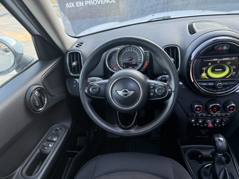 MINI COUNTRYMAN ONE 102 BVA TOIT OUVRANT SIEGES CHAUFFANTS CAMÉRA  2017