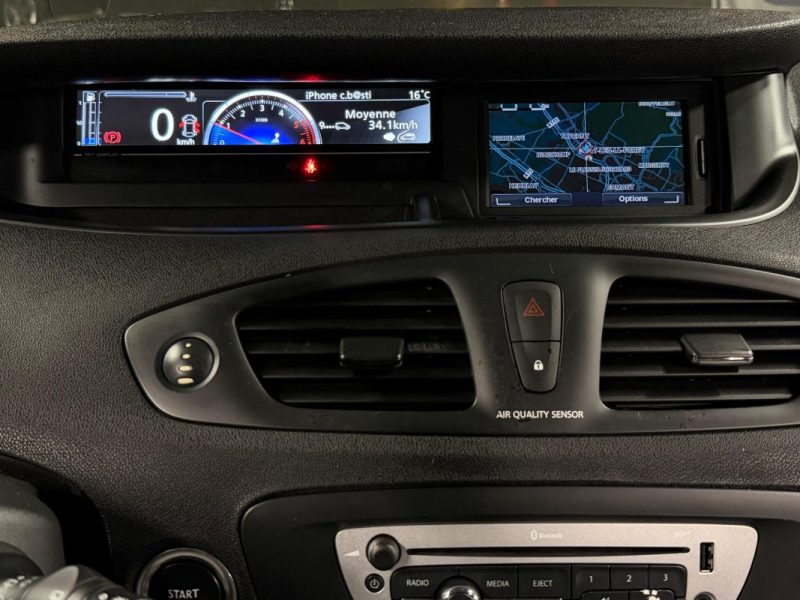 RENAULT SCENIC 3 III 1.5 DCI 110 Cv ECRAN GPS TOMTOM REGULATEUR BLUETOOTH CRIT AIR 2