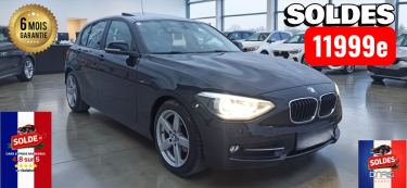BMW 118D SPORT 5PORTES CUIR, TOIT OUVRANT GARANTIE 6MOIS