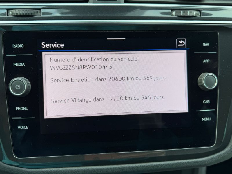 VOLKSWAGEN TIGUAN 2 2.0 TDI 150CH LIFE BUSINESS DSG7 2022