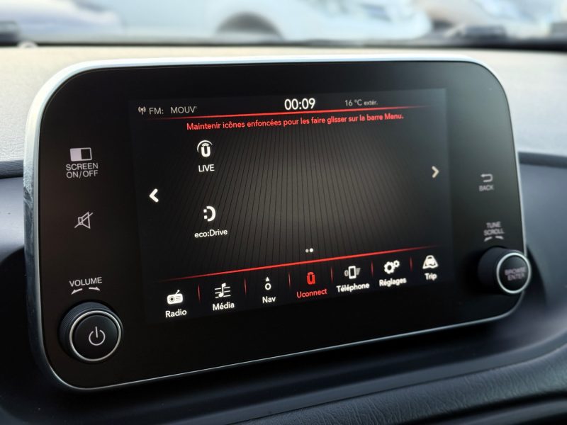 FIAT TIPO SW 1.6 MULTIJET 120 LOUNGE – GPS – BLUETOOTH – RÉVISÉE & GARANTIE 6 MOIS