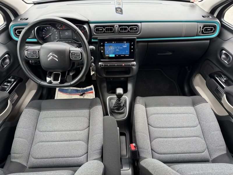 CITROEN C3 1.5 BlueHDi 100 SS BVM6 Feel - Entretien complet Citroën - Courroie de distribution OK
