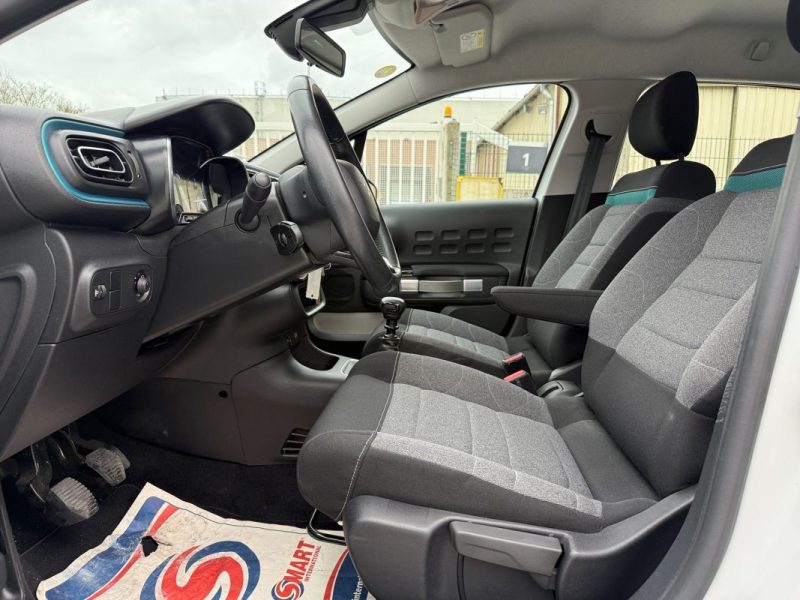 CITROEN C3 1.5 BlueHDi 100 SS BVM6 Feel - Entretien complet Citroën - Courroie de distribution OK
