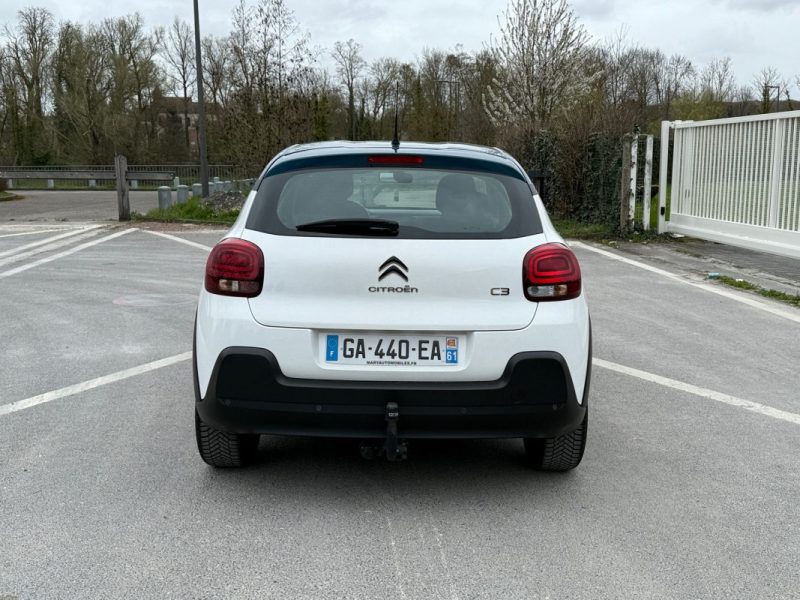 CITROEN C3 1.5 BlueHDi 100 SS BVM6 Feel - Entretien complet Citroën - Courroie de distribution OK
