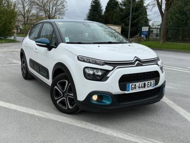 CITROEN C3 1.5 BlueHDi 100 SS BVM6 Feel - Entretien complet Citroën - Courroie de distribution OK