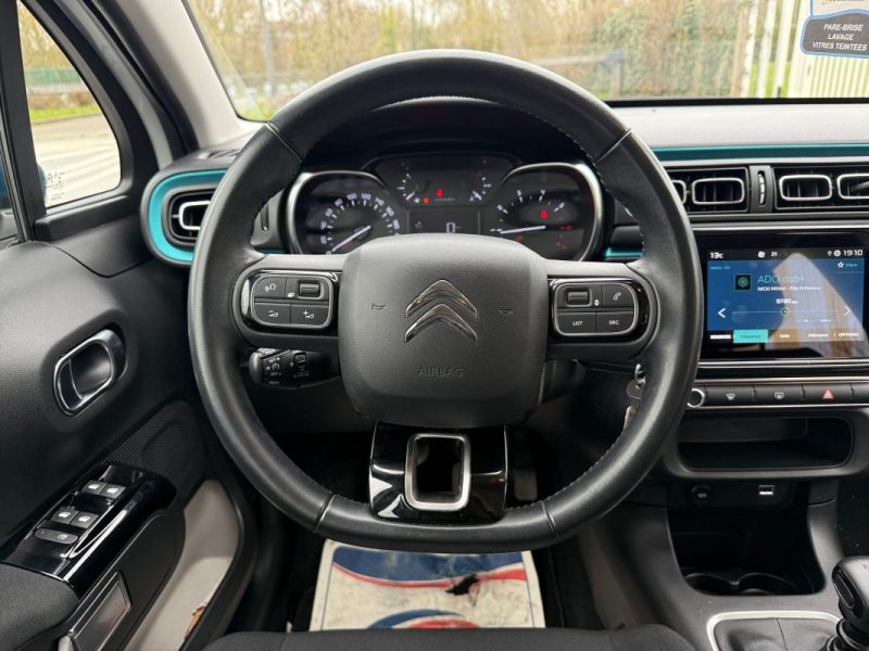 CITROEN C3 1.5 BlueHDi 100 SS BVM6 Feel - Entretien complet Citroën - Courroie de distribution OK