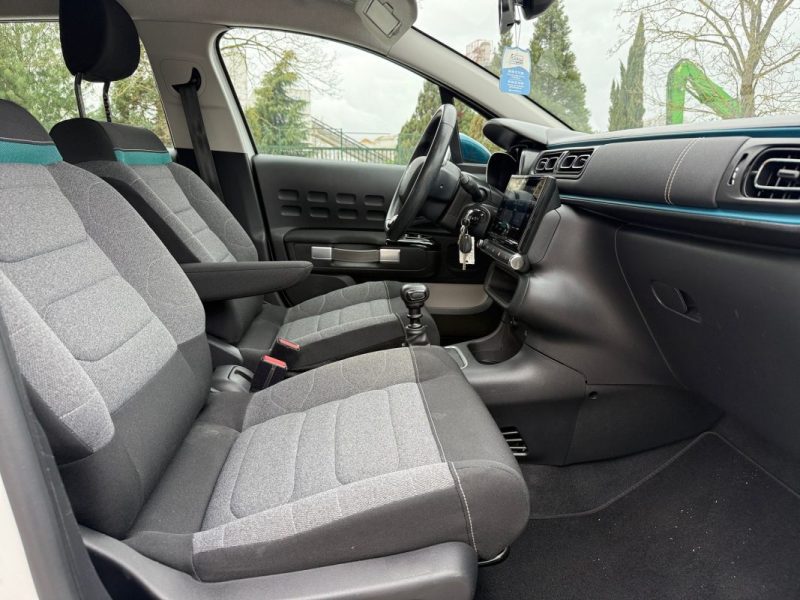 CITROEN C3 1.5 BlueHDi 100 SS BVM6 Feel - Entretien complet Citroën - Courroie de distribution OK