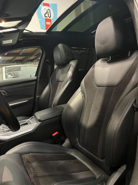 MAGNIFIQUE BMW SÉRIE 318d TOURING 150CH PACK M SPORT (TOIT OUVRANT, SIÈGES CHAUFFANTS, CAMÉRA 360)