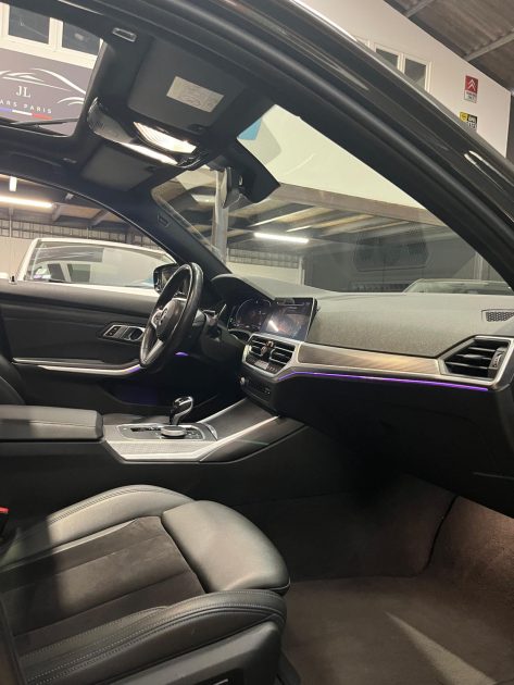 MAGNIFIQUE BMW SÉRIE 318d TOURING 150CH PACK M SPORT (TOIT OUVRANT, SIÈGES CHAUFFANTS, CAMÉRA 360)