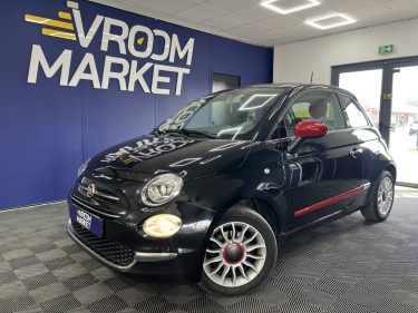 Fiat 500 1.2i 69ch Rosso Amore Edizione | Toit ouvrant | Bi-ton rouge | Distribution à 69000 km