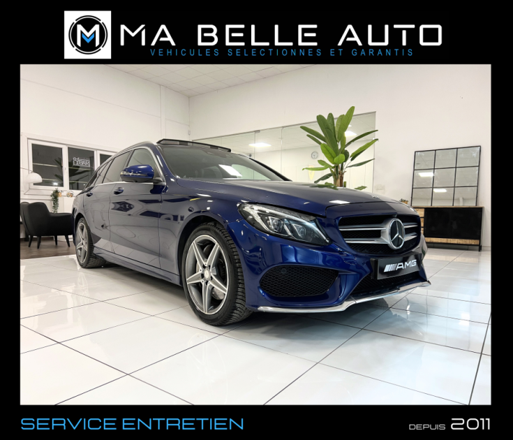 MERCEDES CLASSE C IV C 350 e AMG LINE 279 7G-TRONIC / TOE CAMERA JA18 BURMESTER / 342 euros mensuel