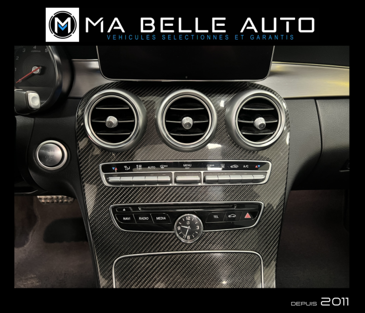 MERCEDES CLASSE C IV C 350 e AMG LINE 279 7G-TRONIC / TOE CAMERA JA18 BURMESTER / 342 euros mensuel