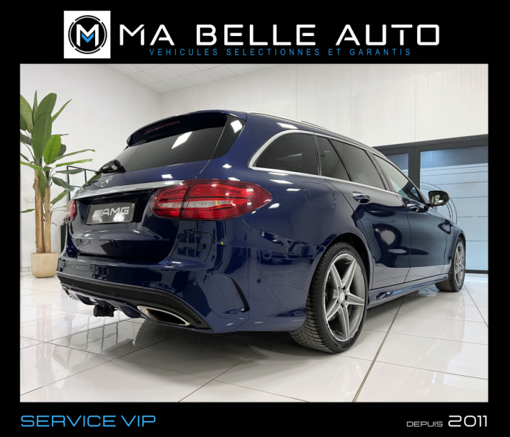 MERCEDES CLASSE C IV C 350 e AMG LINE 279 7G-TRONIC / TOE CAMERA JA18 BURMESTER / 342 euros mensuel