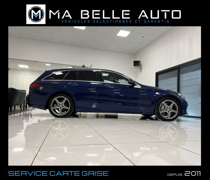 MERCEDES CLASSE C IV C 350 e AMG LINE 279 7G-TRONIC / TOE CAMERA JA18 BURMESTER / 342 euros mensuel