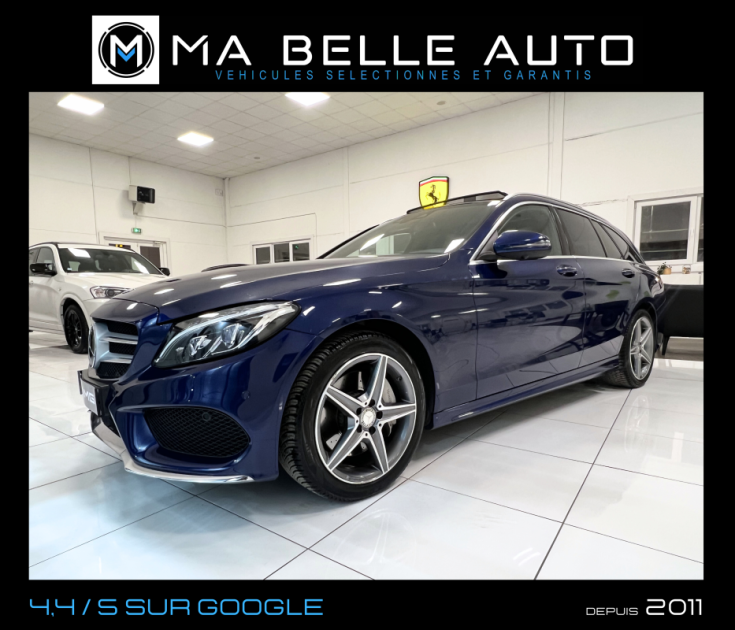 MERCEDES CLASSE C IV C 350 e AMG LINE 279 7G-TRONIC / TOE CAMERA JA18 BURMESTER / 342 euros mensuel