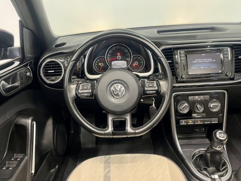 VOLKSWAGEN Coccinelle (2) Cabriolet 1.2 TSI 105ch BVM6 Design 1ère Main Française