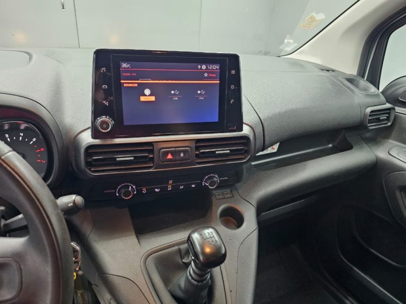 CITROEN BERLINGO XL BLUEHDI 100 S&S CABINE APPROFONDIE 2022