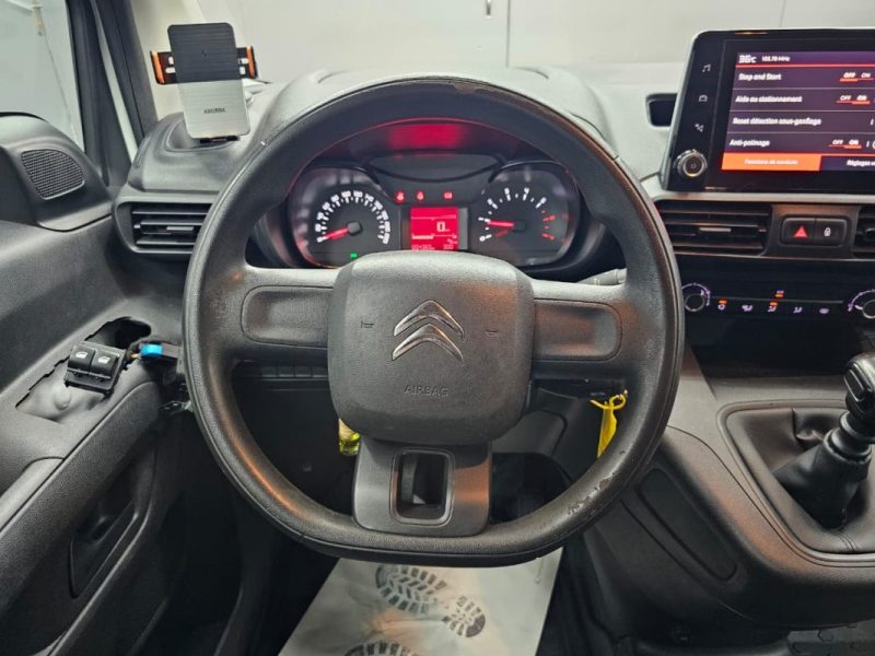 CITROEN BERLINGO XL BLUEHDI 100 S&S CABINE APPROFONDIE 2022