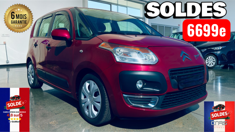 CITROEN C3 PICASSO 1.6 EHDI 92CV  1ER MAIN GARANTIE 6MOIS