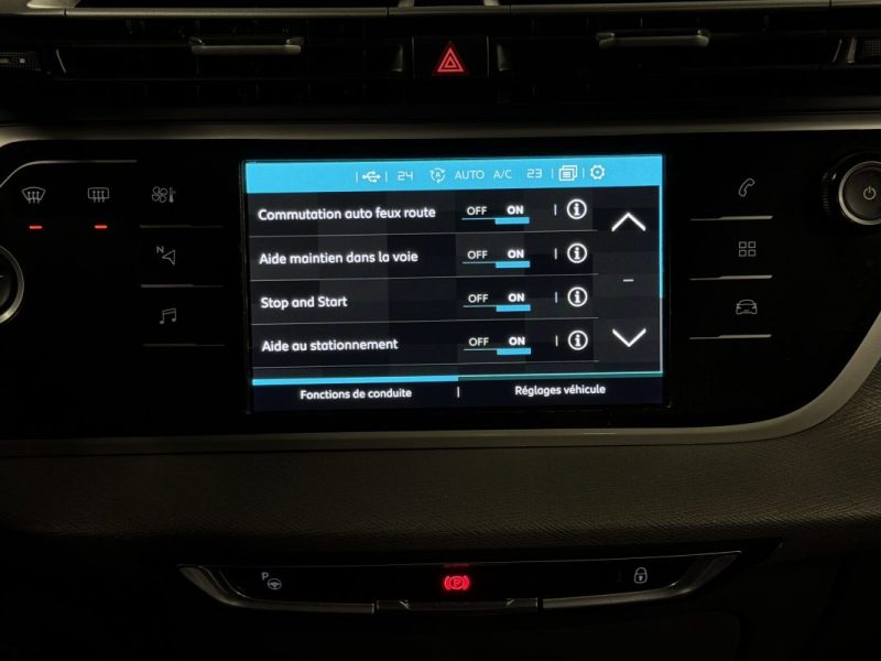 CITROEN C4 SPACETOURER GRAND 1.2 130 Cv SHINE 7 PLACES / APPLE & ANDROID CRIT AIR 1 - GARANTIE 1 AN