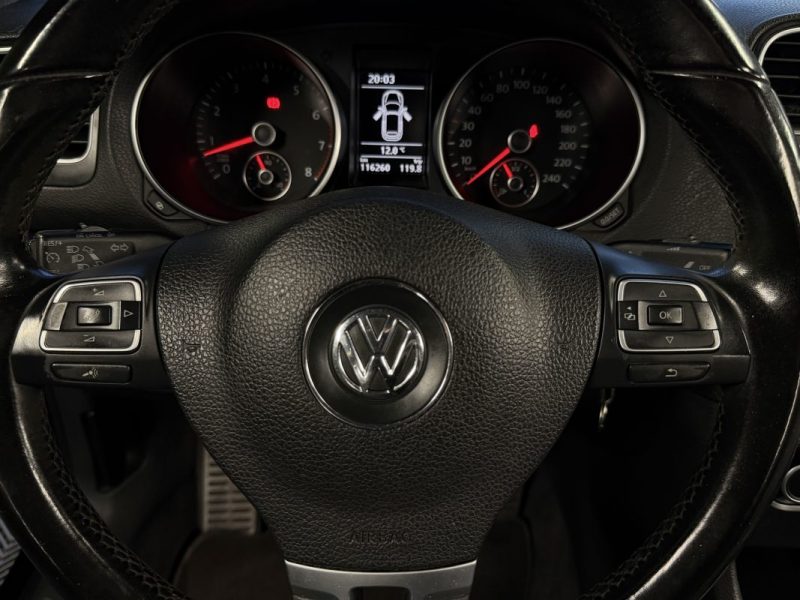 VOLKSWAGEN GOLF 6 VI CABRIOLET 1.2 TSI 105 Cv CARAT / ORIGINE FRANCE CRIT AIR 1 BVM6 - GARANTIE 1 AN