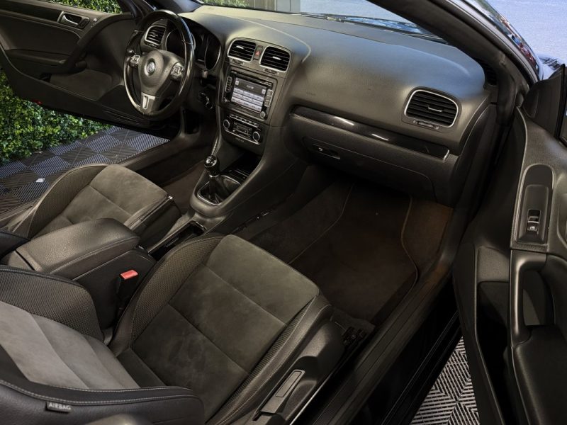 VOLKSWAGEN GOLF 6 VI CABRIOLET 1.2 TSI 105 Cv CARAT / ORIGINE FRANCE CRIT AIR 1 BVM6 - GARANTIE 1 AN